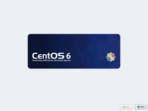 CentOS6 ここからはマウスの操作もできるようになっています。"Next"をクリックして次に進みます。