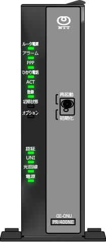 ひかり電話ルータ (PR-400MI)