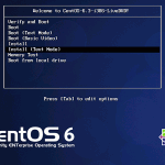 CentOS6.3 テキストモードインストール
