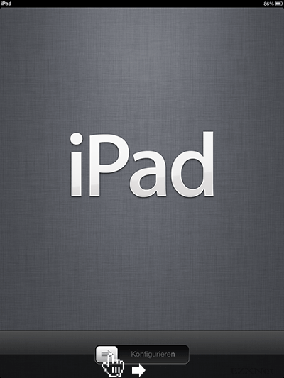 iPadの初期設定 iOS6版1