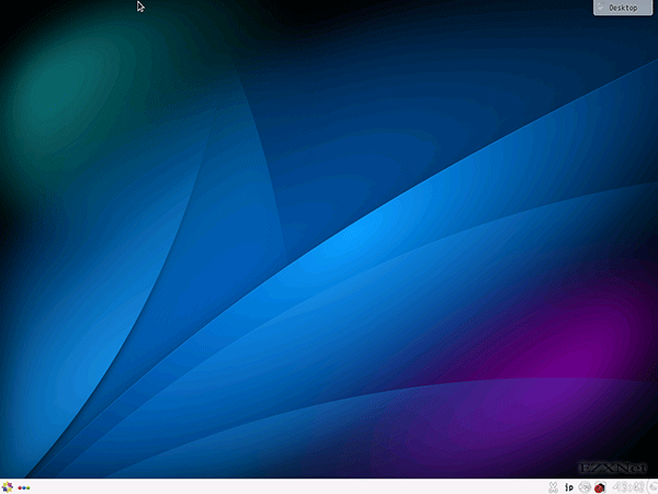 CentOS 7のデスクトップ画面