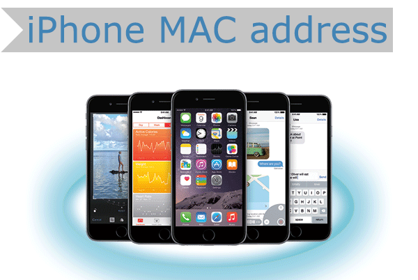 iPhone6 MACアドレスの確認方法