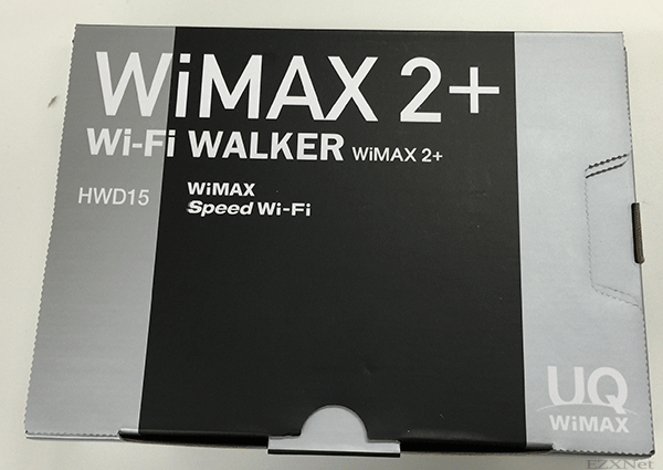 Wi-Fi WALKER 2 HWD15開封