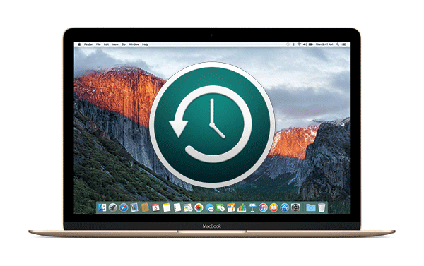 Mac OS X El Capitan Time Machineからシステム全体を復元する方法